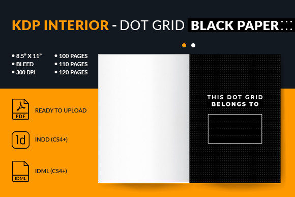 Evaluating Dot Grid Black Paper KDP Interiors for Professional Publishing