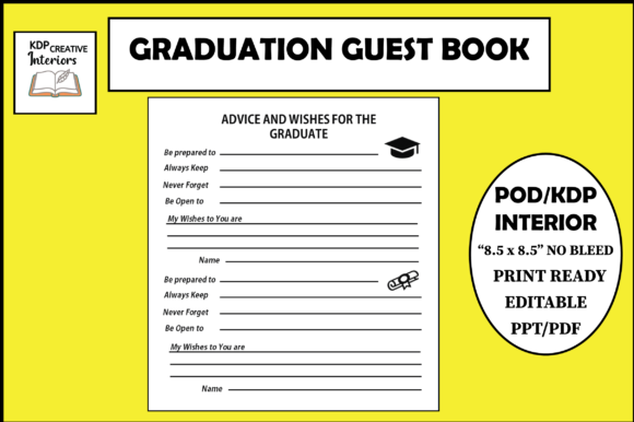 Evaluating Graduation Guest Book KDP Interiors for Custom Publishing and Personal Use