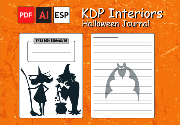Halloween Journal - KDP Interiors 2: Elevating Seasonal Low-Content Publishing
