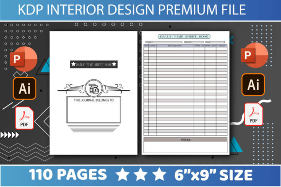 Kdp Interiors Daily Time Sheet Book: Streamlining Accountability in Modern Workflows