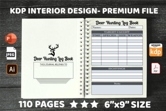 Kdp Interiors Deer Hunting Log Book: A Practical Tool for Tracking Success in the Field