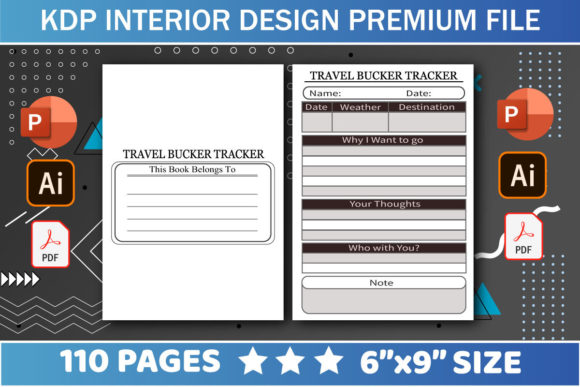 KDP Interiors Travel Bucket Tracker: A Practical Resource for Low-Content Publishers