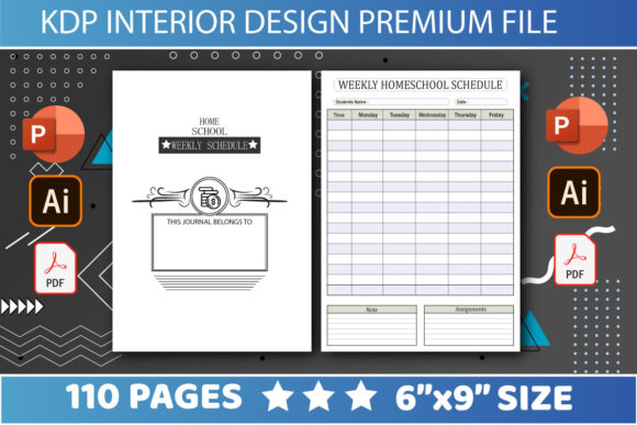 Kdp Interiors Weekly Homeschool Schedule: A Framework for Organized Tracking and Workflow Management