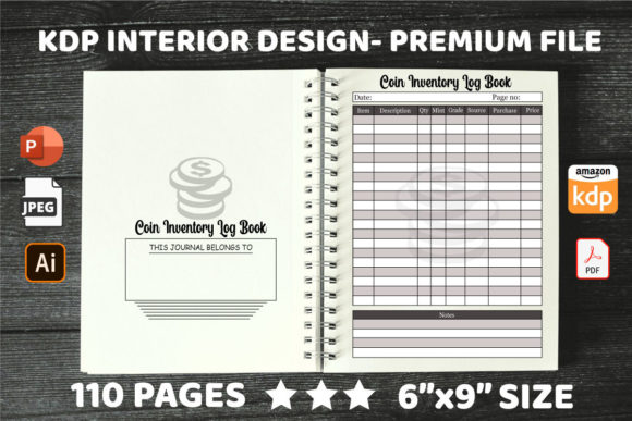 Mastering Organization with the KDP Interiors Coin Inventory Log Book: A Comprehensive Guide