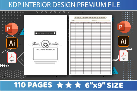 Mastering Workflow Efficiency with the KDP Interiors Work Hours Tracking Sheet