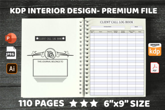 Streamlining Professional Communication: The Strategic Value of the KDP Interiors Client Call Log Book